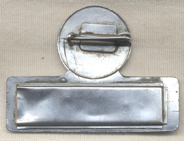 1930's Gulf Gas Station Attendant Named Chauffeur Badge