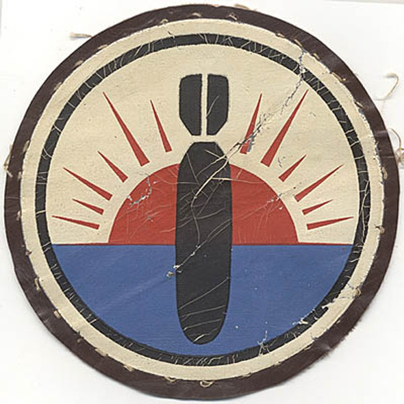 WWII USAAF 424th Bomb Squadron, 307th Bomb Group, 13th Air Force Leather Patch