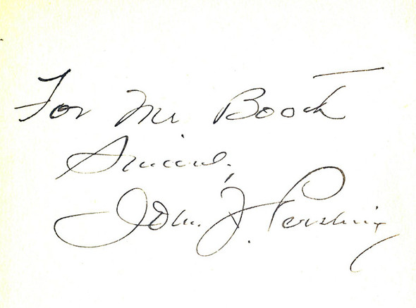 Book Presented by Gen John J. Pershing to WWI RFC-RAF Pilot Wm. Booth, 1935, Comical English History