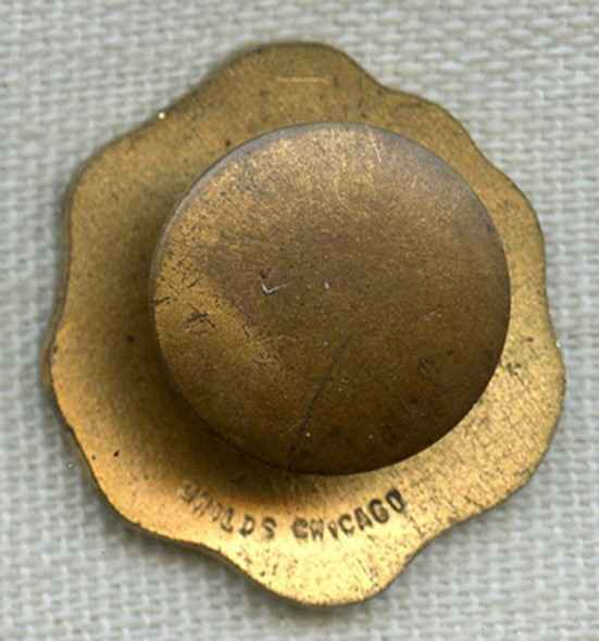 Rare 1913 US Life Saving Service Auxiliary (USLSSA) Membership / Donation Lapel Pin