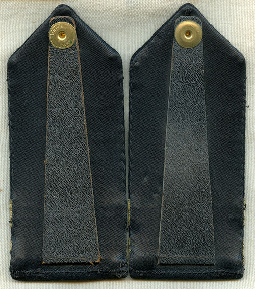 Nice WWII US Coast Guard Lieutenant Shoulder Boards