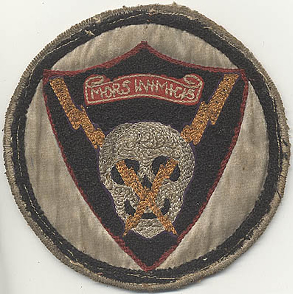 EXT RARE 493rd Fighter Squadron 48th Fighter Group 9th Air Force French or Belgian Made