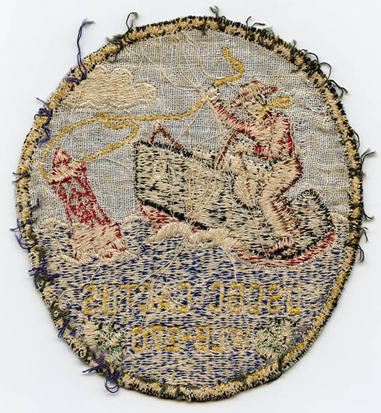 Great 1950's USCG Cutter Cactus WLB-270 Buoy Tender Jacket Patch