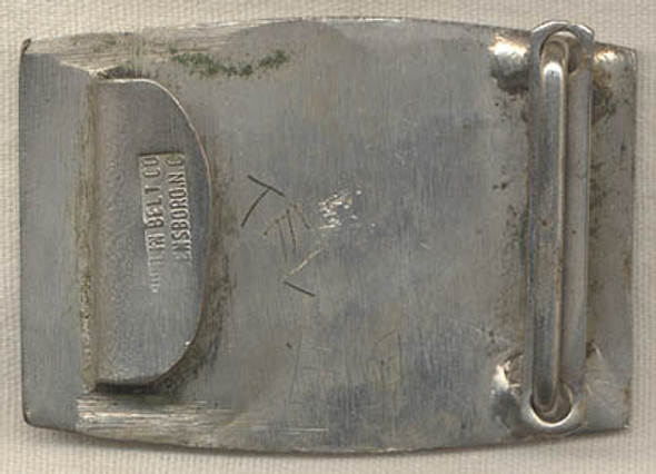 Rare Circa 1900 Western Union Telegraph Co. Belt Buckle