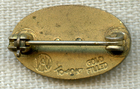 Beautiful Ca 1952 Connecticut Power & Light Co 35 Years of Service Pin by Whitehead & Hoag