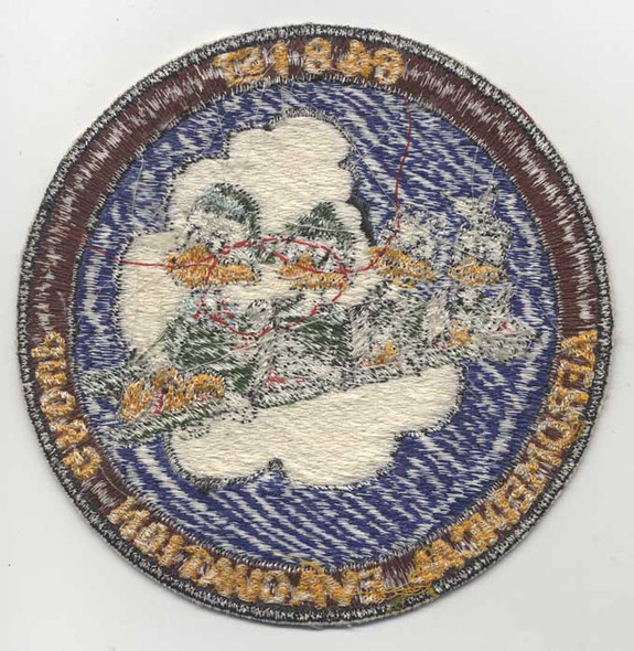 Ca. 1950 Japanese Made USAF 6481 AEG (Aeromedical Evacuation Group) Patch
