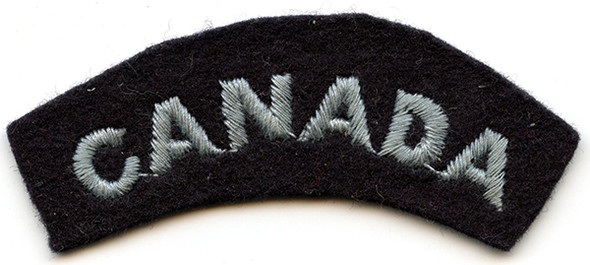 Early WWII RAF Canadian Volunteer Shoulder Title