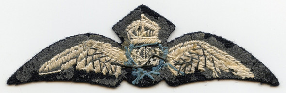 Mint WWII RAAF (Royal Australian Air Force) Pilot Wing for Battle Dress in Thick Cord
