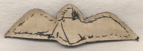 Beautiful and Mint WWII Dress Royal Air Force (RAF) Pilot Wing