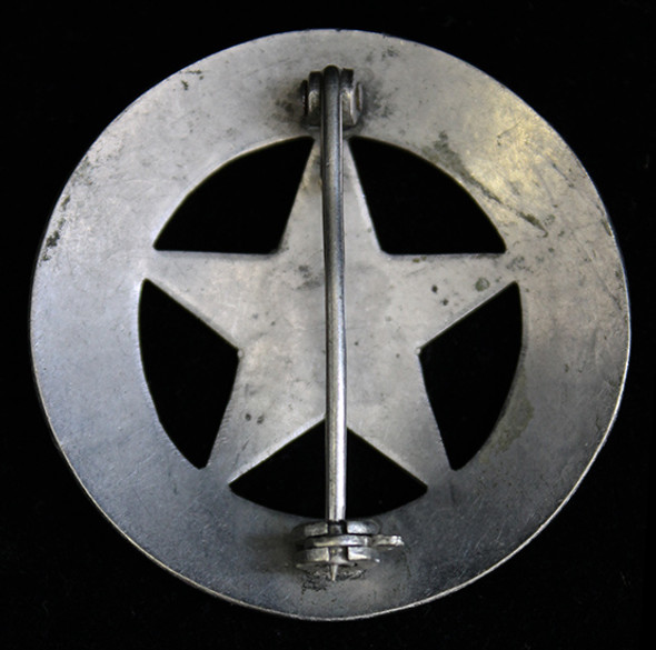 Great Old 1920's New Mexico Deputy Game Warden Circle Star Badge