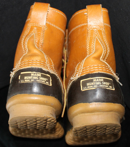 Great Vintage Pair of LL Bean Maine Hunting Shoes, Men's Size 10