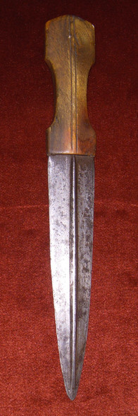 18th Century Heavy Armor-Piercing Knife of Indo-Persian Origin