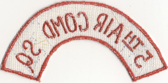 Vietnamese-Made US Air Force 5th Air Commando Squadron Flash