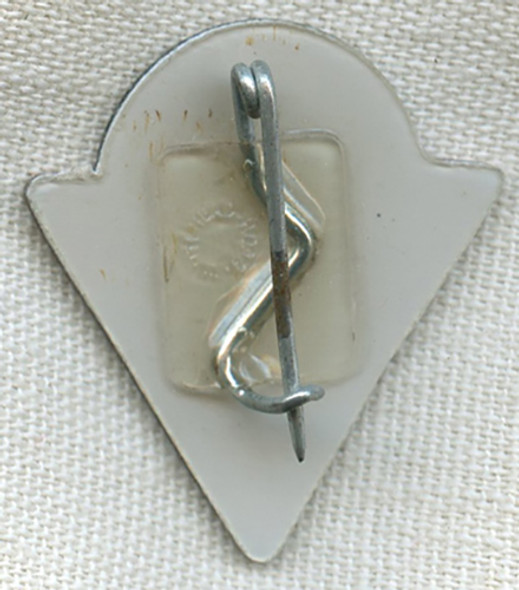 WWII Homefront US High School Victory Corps Auxiliary VFW Pin in Wartime Materials