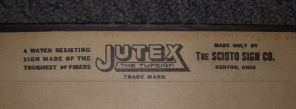 1920s - 1930s New Hampshire Dept. of Forestry Forest Fire Prevention Poster by Jutex Water-Resistant