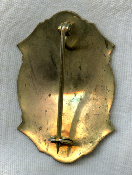 Circa 1900s-1910s Boston, Massachusetts Fire Department Retirement Badge