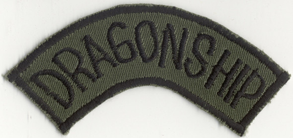 Vietnamese-Made US Air Force 14th Air Commando Squadron "Dragonship" Flash