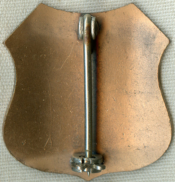 Minty 1950's - 60's New Hampshire Forest Fire Service Deputy Warden Badge