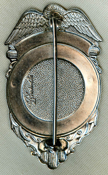 1970's - 80's Deering, New Hampshire Fire Rescue Firefighter Badge by Blackinton