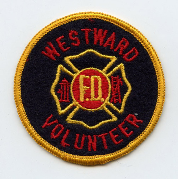 Circa 1970's Westward Volunteer Fire Department (West Palm Beach, FL) Patch