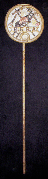 Circa 1900 Fireman's Grave Marker, Likely from Biddeford, Maine Fireman's Relief Association (BFRA)