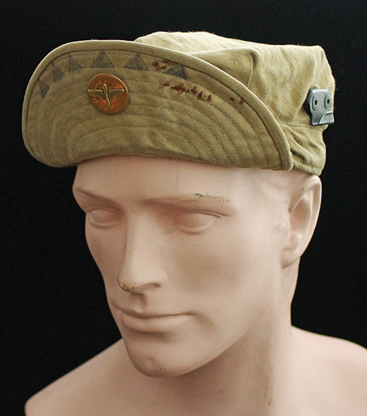 Rare Modified USAAF Flight Cap, Possibly from a "Hump" Pilot