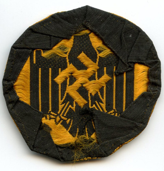 Ca 1940 Nazi NSRL National Socialist League of the Reich for Physical Exercise Sports Shirt Patch