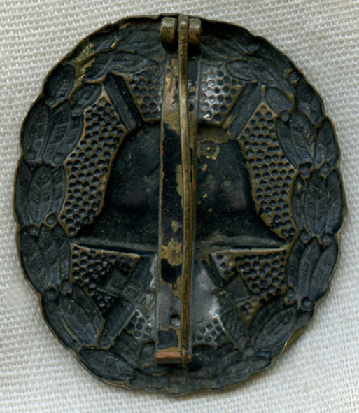 Rare 1930s Nazi Legion Condor Black Wound Badge