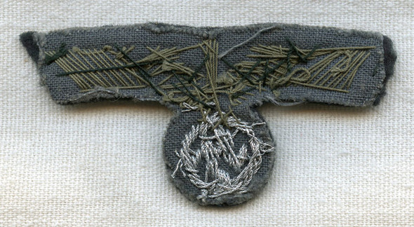 Bullion Nazi Army Officer's Visor Hat Eagle