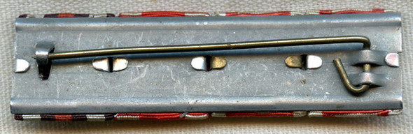 3rd Reich Period 4-Place Ribbon Bar for WWI Combat Service