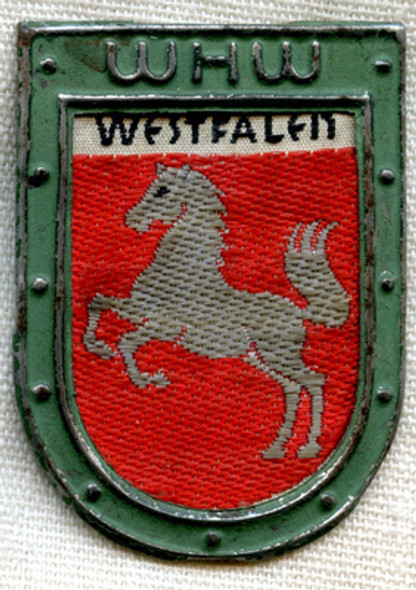 Circa 1930s Westfalen Winterhilfswerk WHW (Winter Help Work) Donation Tinnie
