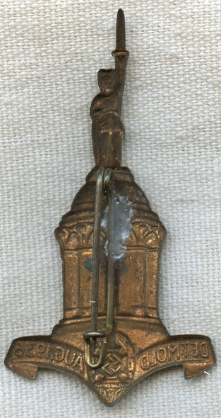 NSKOV (Nationalsozialistische Kriegsopferversorgung) Rally Tinnie from Detmold Circa August 1936