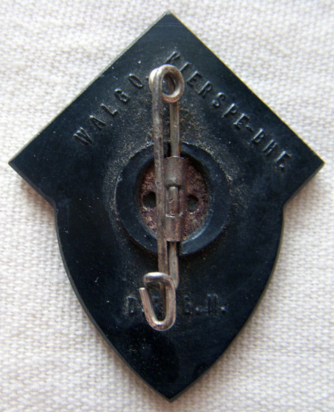 Bakelite Tinnie for 1936 Minden NSDAP (Nationalsozialistische Deutsche Arbeiterpart) Kreistreffen
