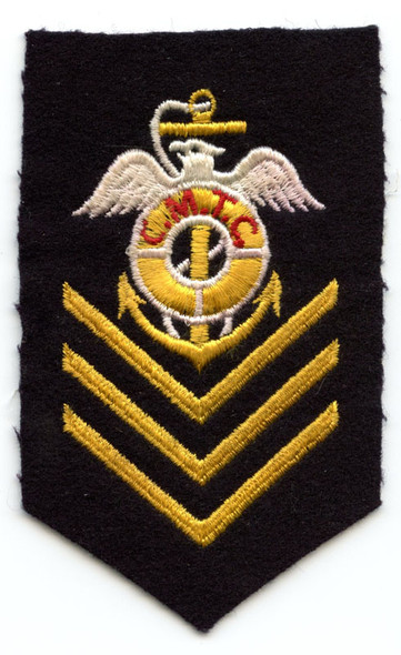 Rare Early 1930s Citizens' Military Training Camps (CMTC) Naval Boat Training Sleeve Rate