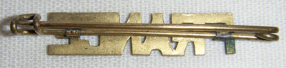 Early WWII Enameled Pro-France US Homefront Pin