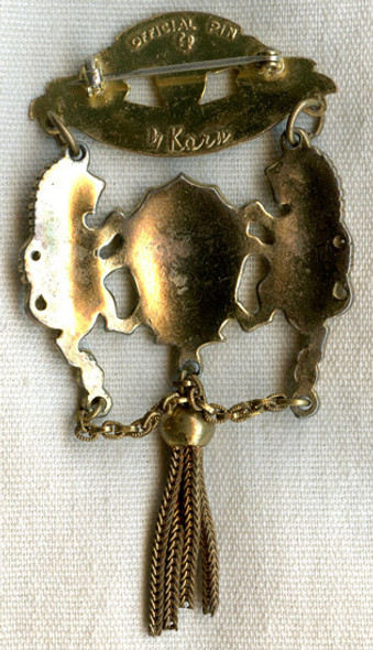 WWII Aid to Britain Badge with Tassel by Karu