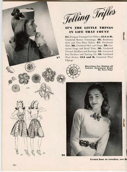 Great WWII "Make and Mend" Homefront Sewing Pattern & Tip Book