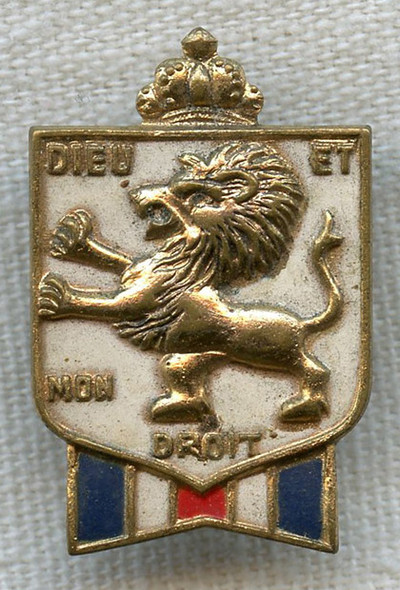 WWII "Bundles for Britain" (BFB) Donation Lapel Pin by Acessocraft