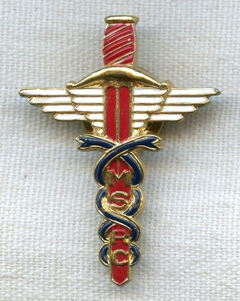 WWII Donation Badge for Mercy Ships Relief Corps (MSRC)