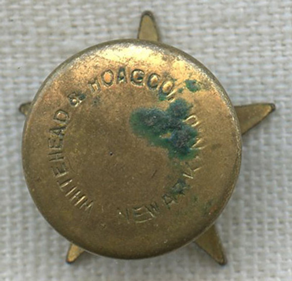 Nice WWI US War Worker Service Lapel Pin by Whitehead & Hoag