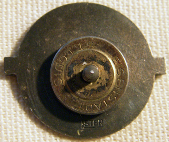 Beautiful WWI Honeymead Corp. Essential Aircraft Industry War Worker Badge by Eisenstadt