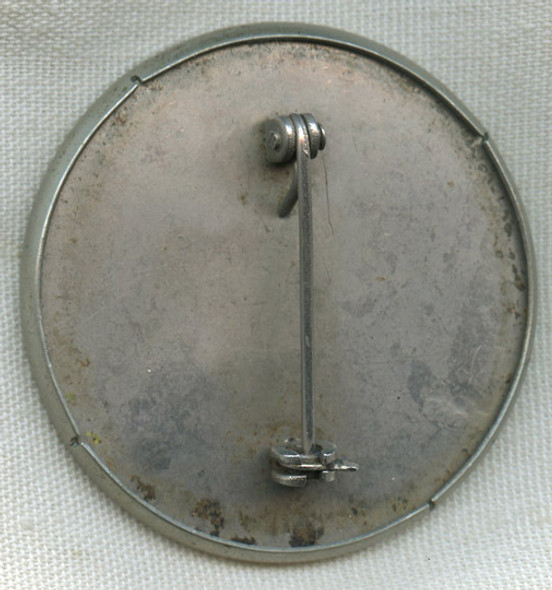 Nice WWII US Rubber Company Plant Police Guard Photo ID from Detroit Michigan