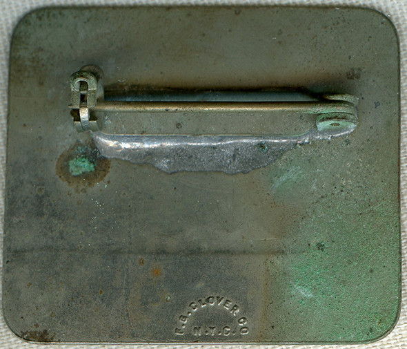 WWII Era American Car & Foundry Co. Worker ID Badge from the Milton, PA Plant