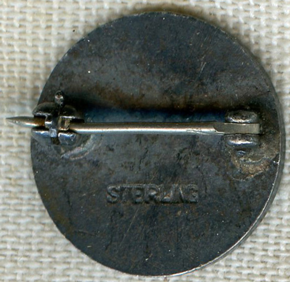 WWII Aircraft War Worker Lapel Pin from Hartford Special Machinery Co. "We Worked to Win"