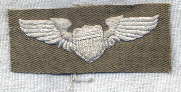 CBI-Made US Army Air Forces Pilot Wing