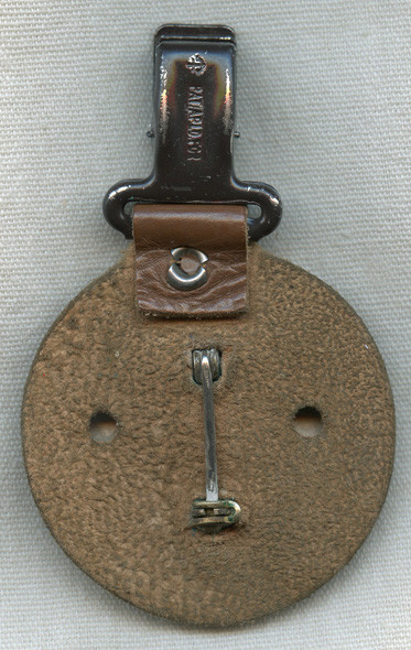 WWII Chicago Molded Products Corp. (Early Plastics Co.) Worker Photo ID Badge