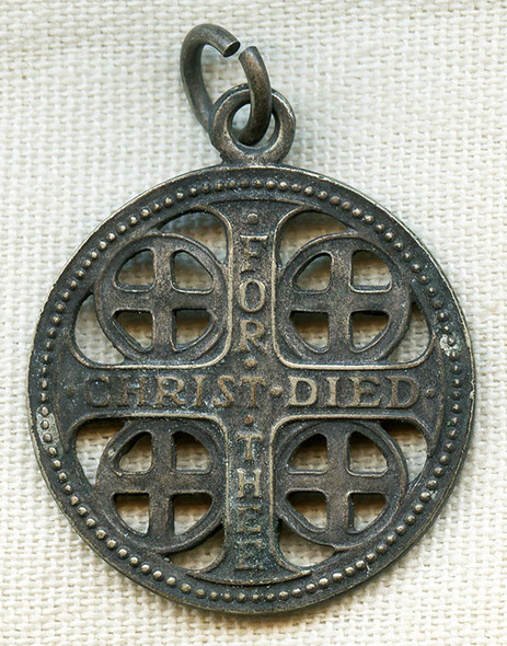 WWI "Church War Cross" Given by US Chaplains to Christian Doughboys for Good Luck