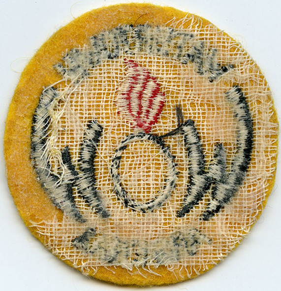 Rare & Great WWII Homefront Woman Ordnance Worker Watertown, MA Arsenal Shoulder Patch