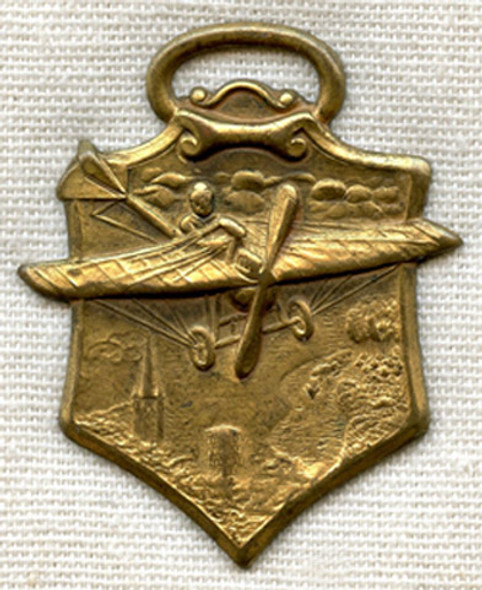 Early 1900s (Pre-WWI) Aviation Watch Fob