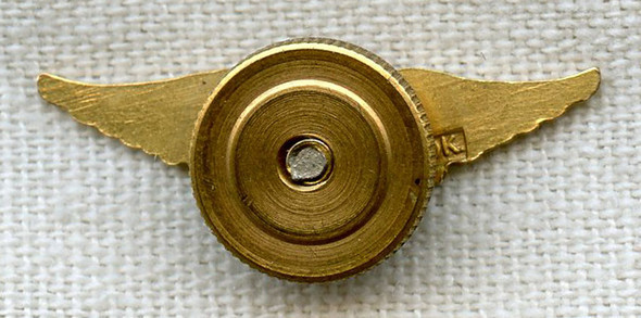 1930s 10K Gold Aviation Pin